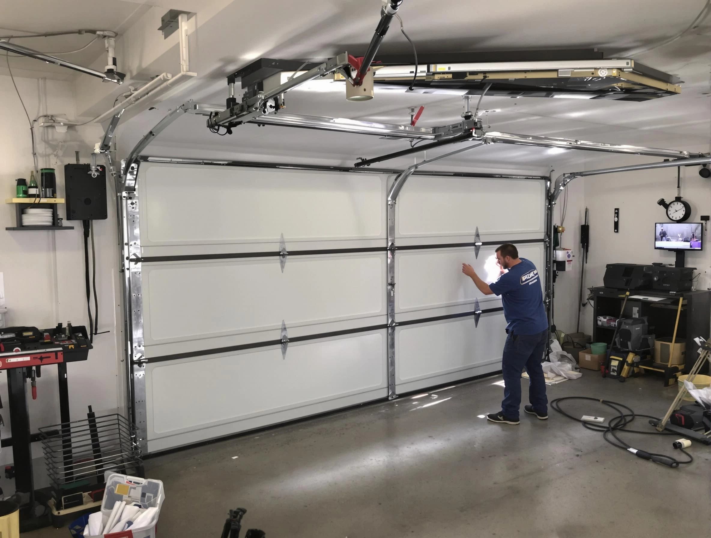 Professional garage door repair service by Mountain Brook Garage Door Repair in Mountain Brook
