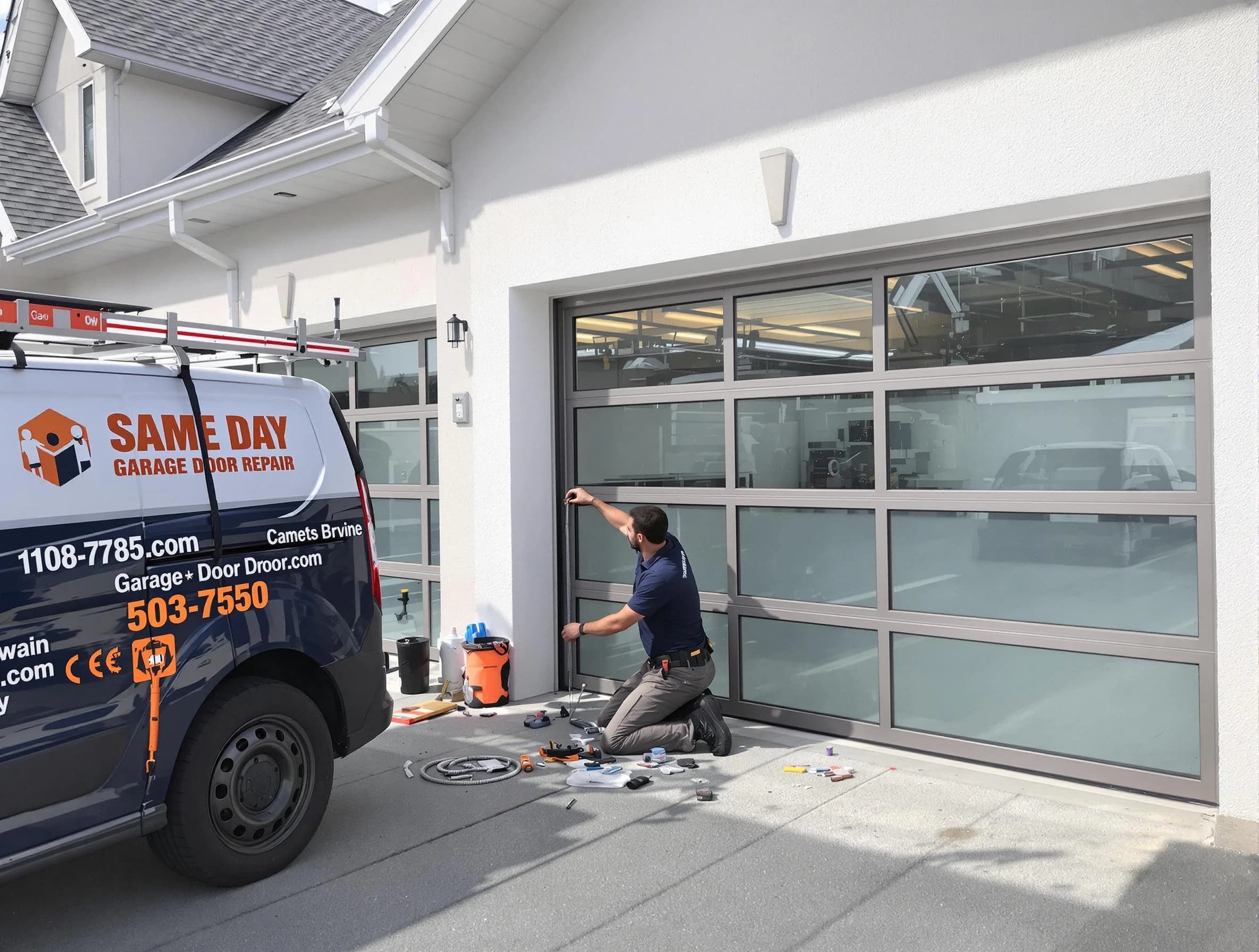 Same-day garage door repair service by Mountain Brook Garage Door Repair in Mountain Brook