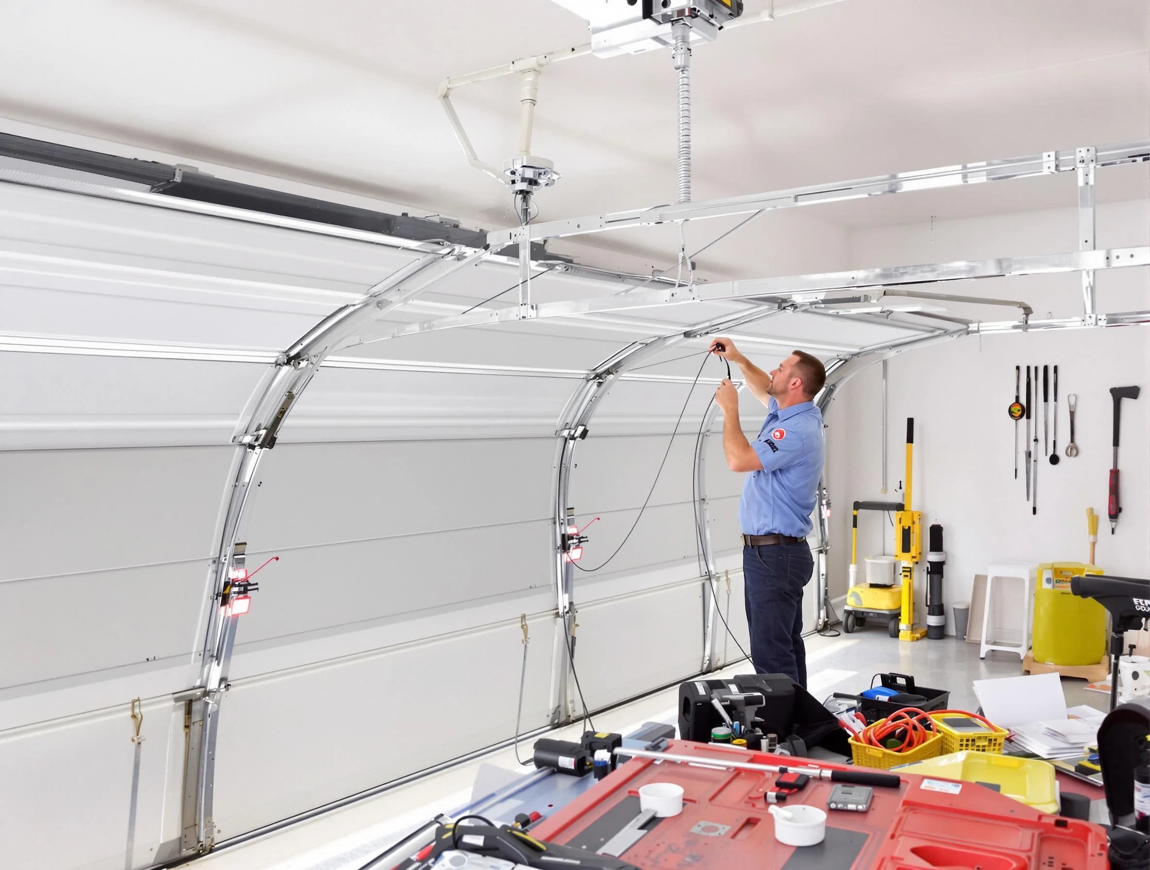 Garage door cable repair service by Mountain Brook Garage Door Repair in Mountain Brook