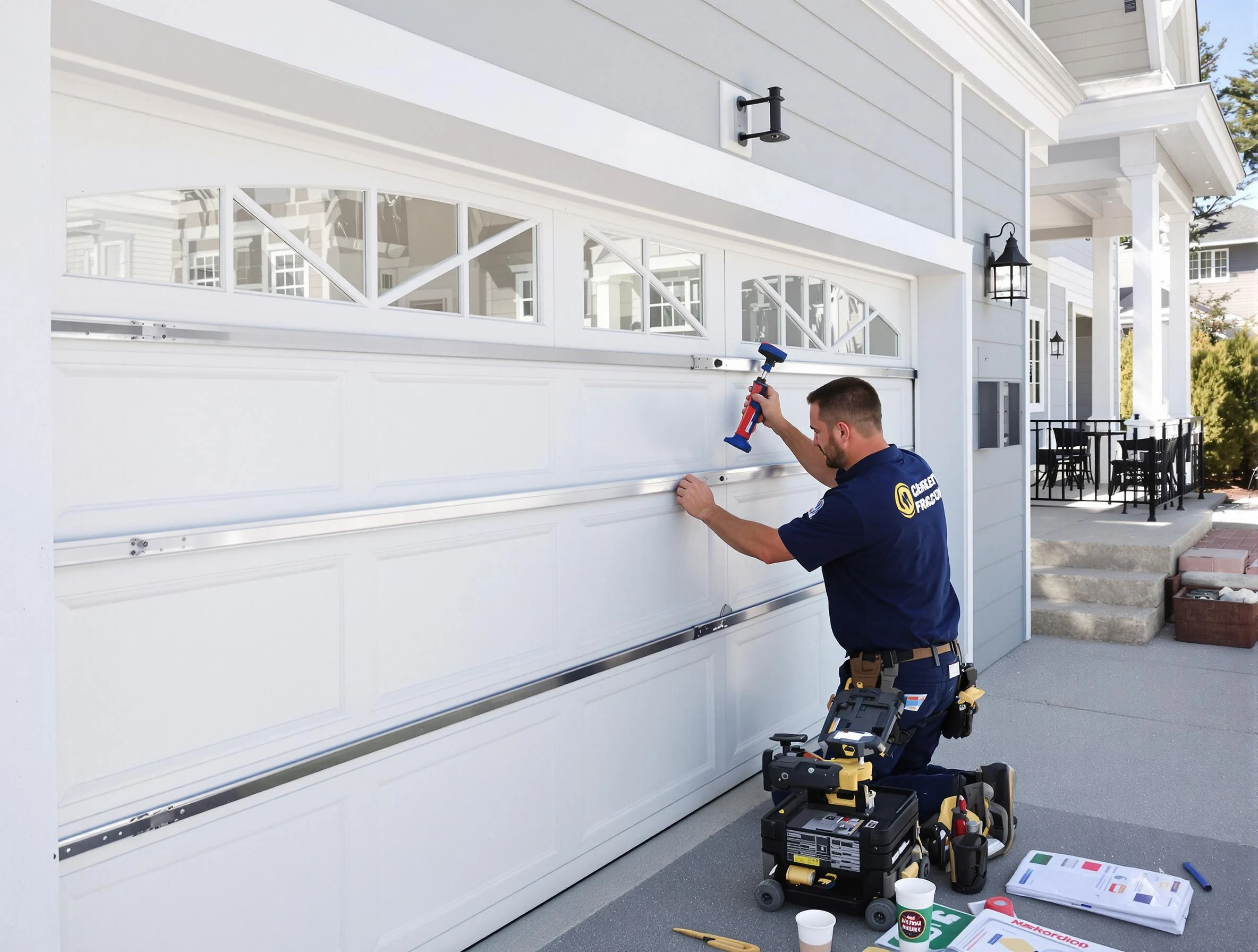 Professional garage door installation by Mountain Brook Garage Door Repair in Mountain Brook