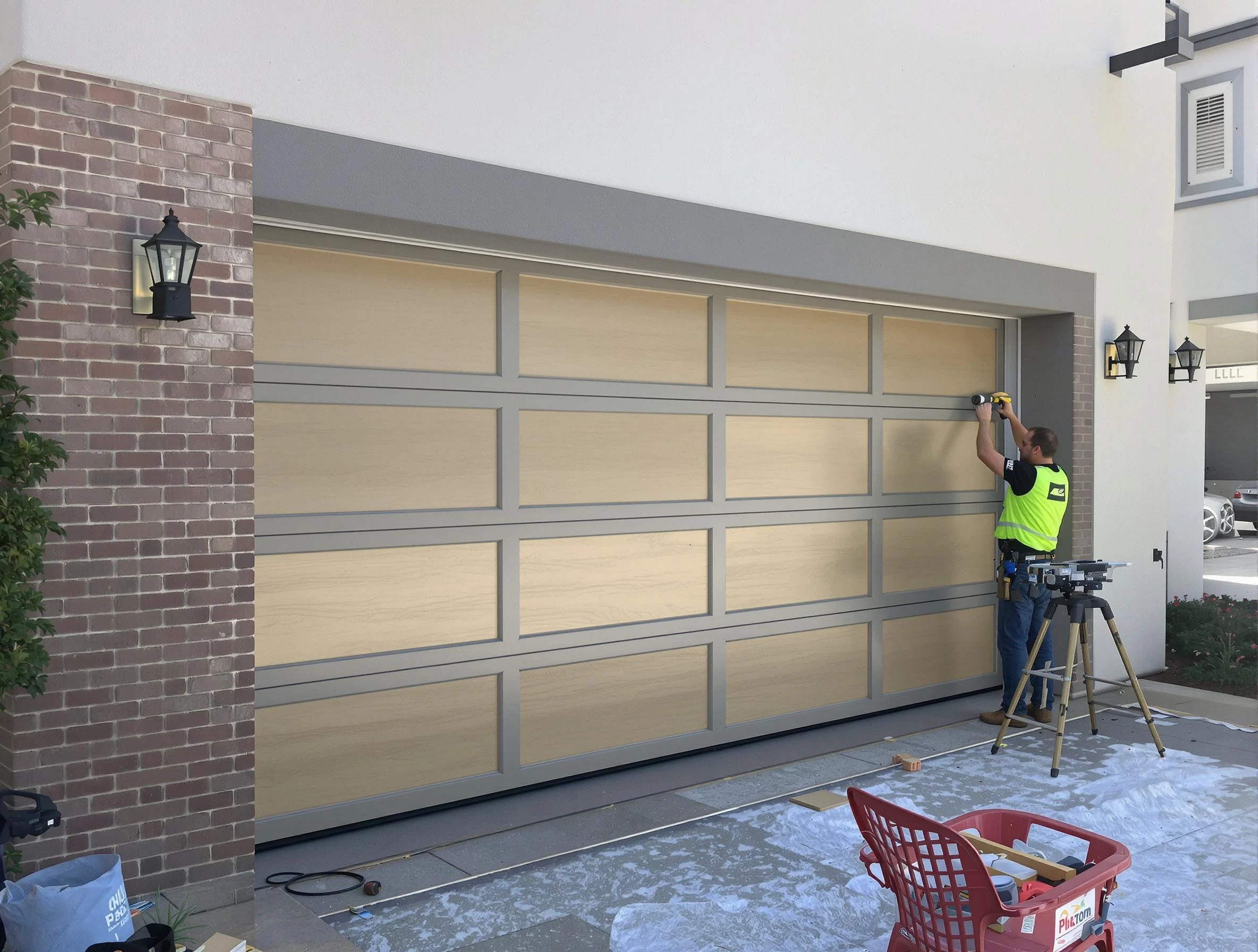 Garage door replacement service by Mountain Brook Garage Door Repair in Mountain Brook