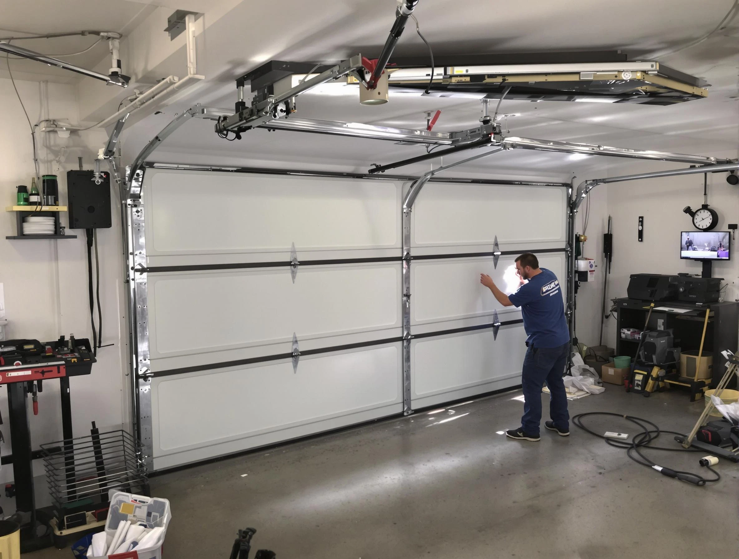 Professional garage door repair service by Mountain Brook Garage Door Repair in Mountain Brook