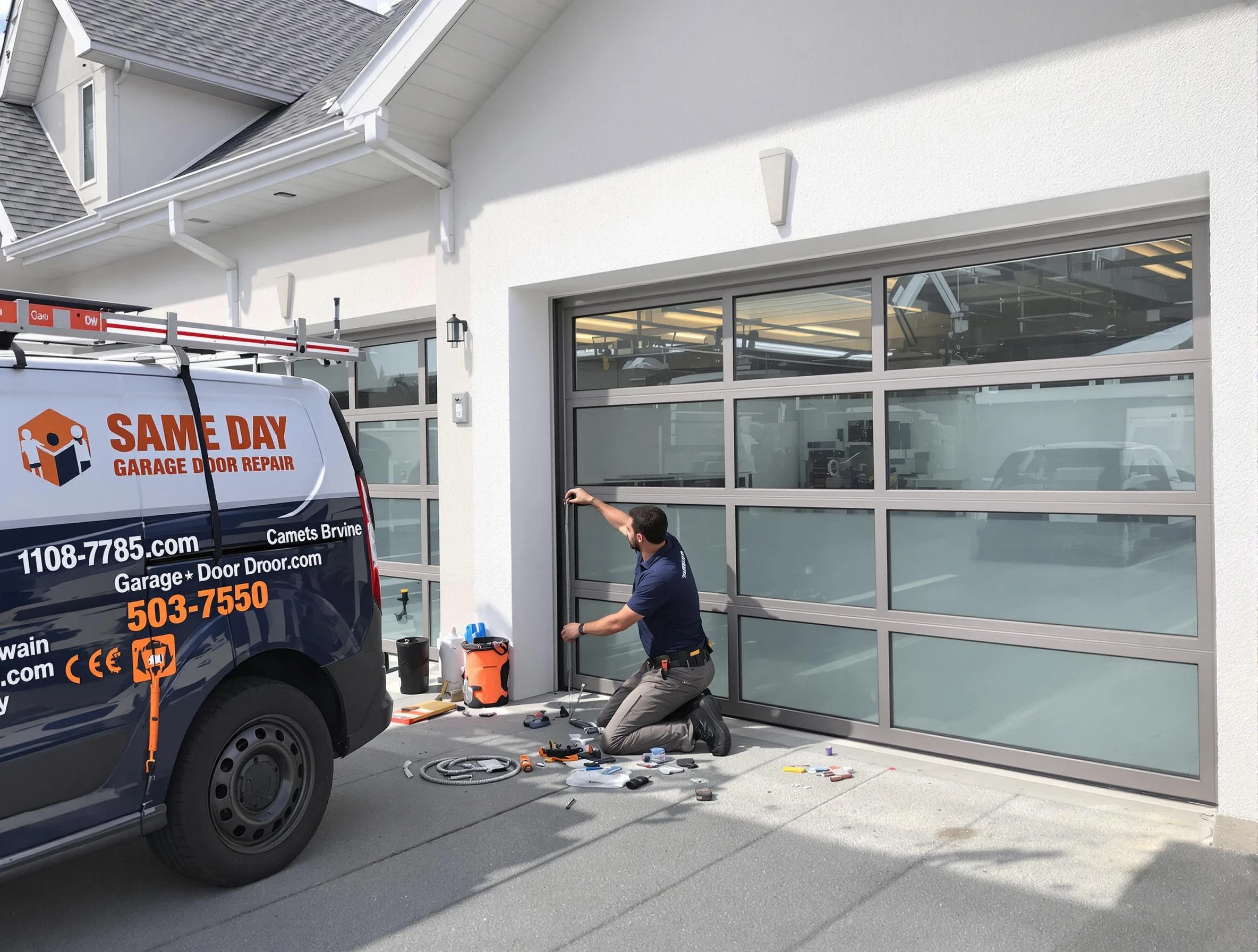 Same-day garage door repair service by Mountain Brook Garage Door Repair in Mountain Brook